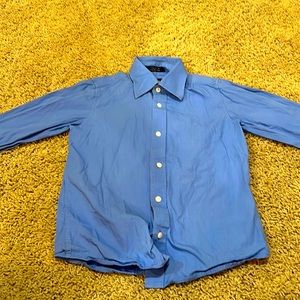 XMI blue button down shirt size 6